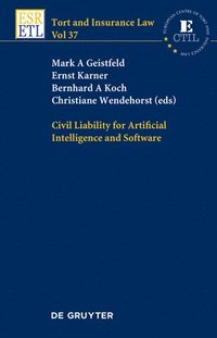 bokomslag Civil Liability for Artificial Intelligence and Software