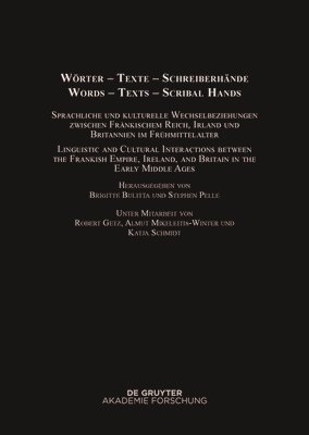 bokomslag Wörter - Texte - Schreiberhände / Words - Texts - Scribal Hands