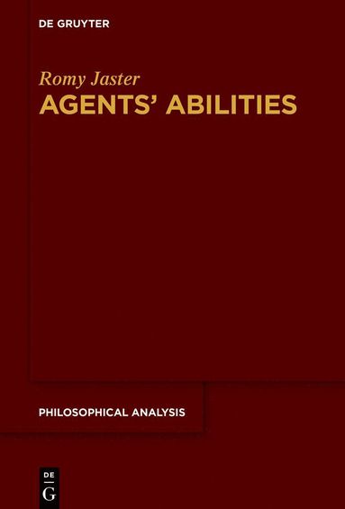 bokomslag Agents' Abilities