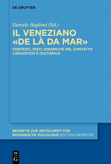 Daniele Baglioni - Il veneziano «de là da mar», Häftad