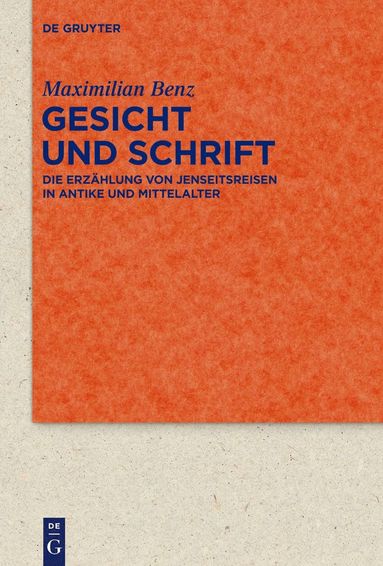 bokomslag Gesicht und Schrift