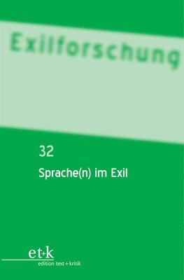 Doerte Bischoff, Christoph Gabriel, Esther Kilchmann - Sprache(n) Im Exil, Häftad