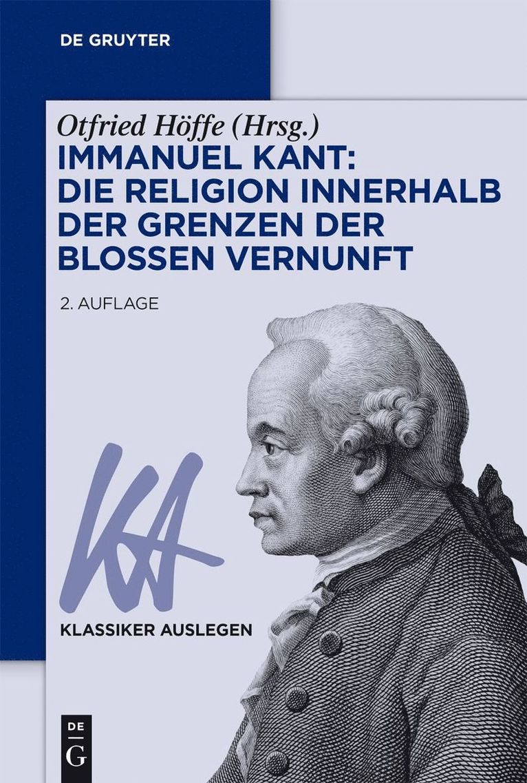 Otfried Höffe - Immanuel Kant: Die Religion innerhalb der Grenzen der bloßen Vernunft, Häftad