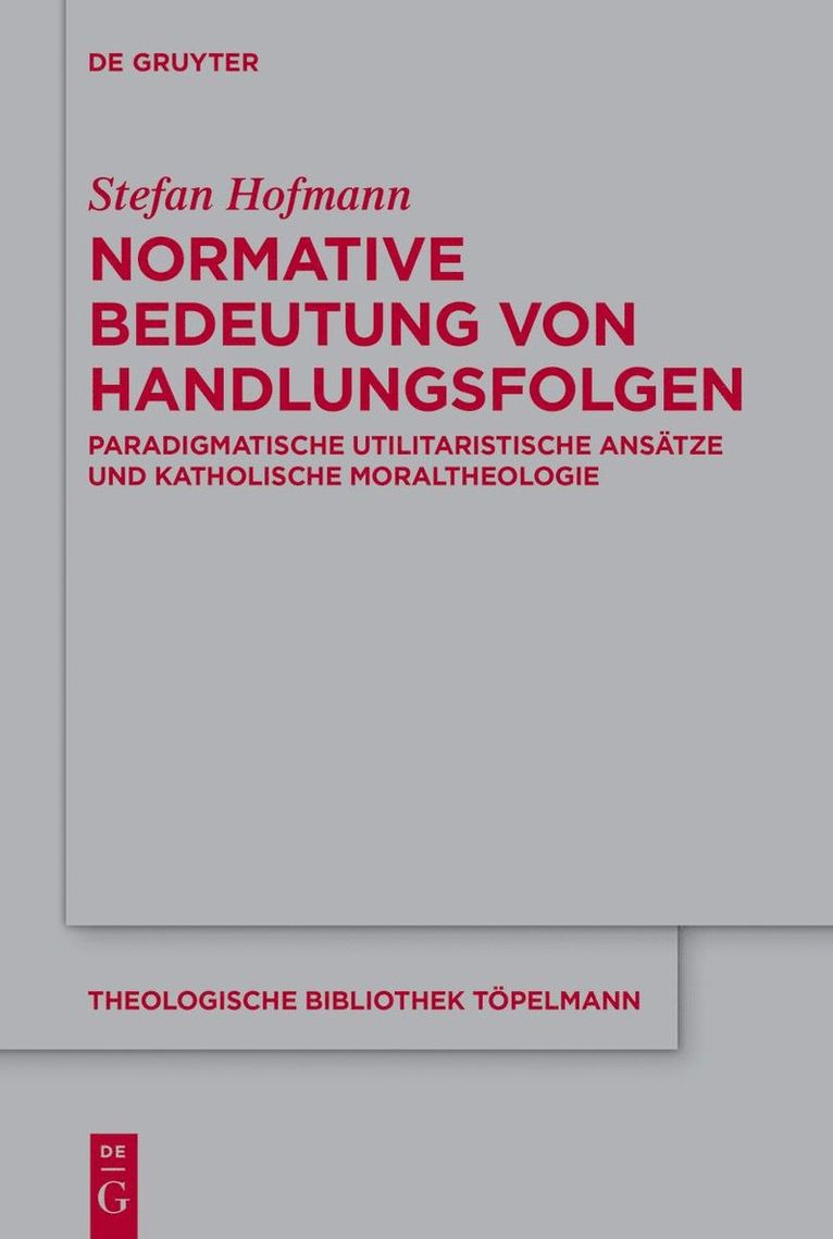 Normative Bedeutung von Handlungsfolgen 1