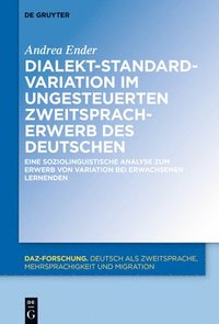 bokomslag Dialekt-Standard-Variation im ungesteuerten Zweitspracherwerb des Deutschen