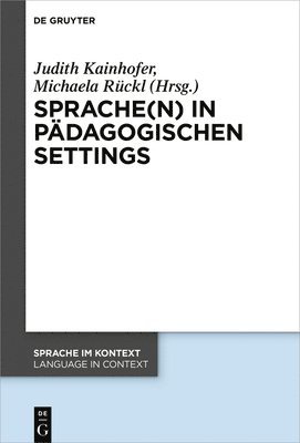 bokomslag Sprache(n) in pdagogischen Settings