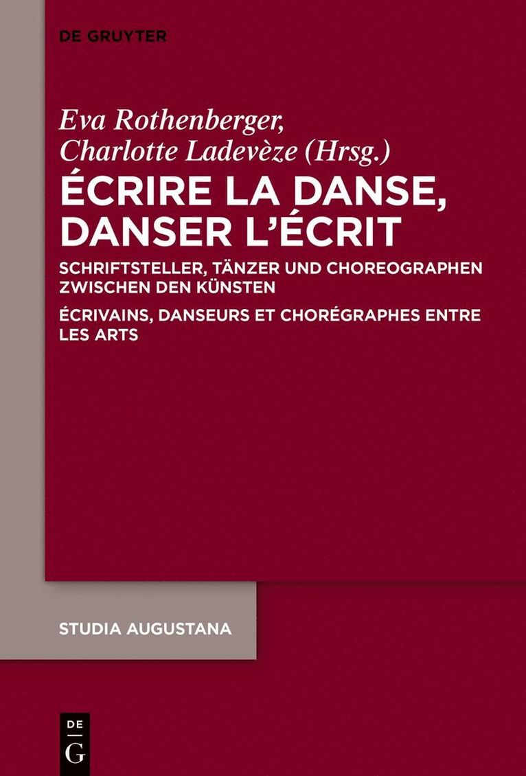 crire la danse, danser lcrit 1