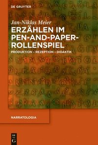 bokomslag Erzhlen im Pen-and-Paper-Rollenspiel