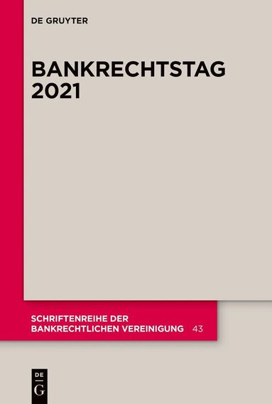 Peter O. Mülbert - Bankrechtstag 2021, Häftad