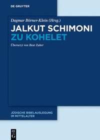 bokomslag Jalkut Schimoni zu Kohelet