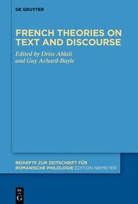 bokomslag French theories on text and discourse
