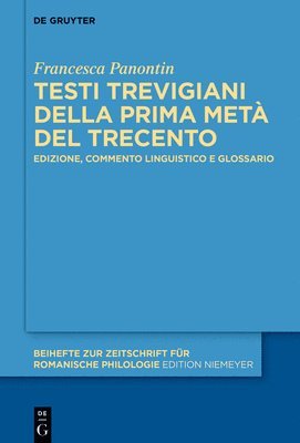 Testi trevigiani della prima met del Trecento 1