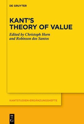 bokomslag Kant's Theory of Value
