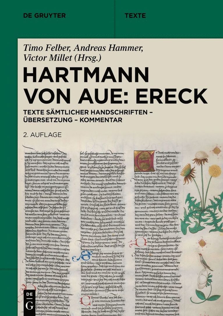 Timo Felber, Andreas Hammer, Victor Millet - Hartmann von Aue: Ereck, Häftad