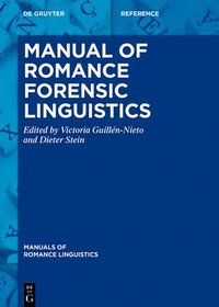 bokomslag Manual of Romance Forensic Linguistics