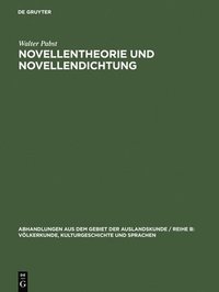 bokomslag Novellentheorie und Novellendichtung