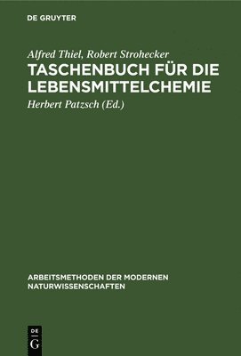 bokomslag Taschenbuch fr die Lebensmittelchemie