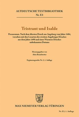 Tristrant Und Isalde 1