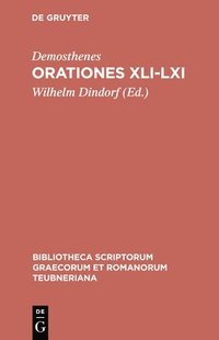 bokomslag Orationes XLI-LXI