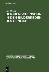 bokomslag Der Menschensohn in Den Bilderreden Des Henoch