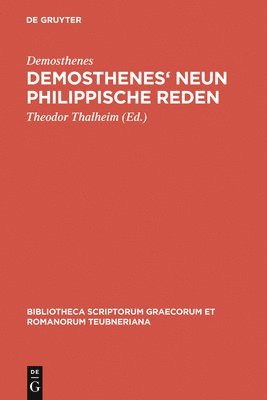 Demosthenes' Neun philippische Reden 1