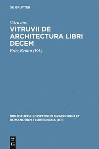 bokomslag Vitruvii de architectura libri decem