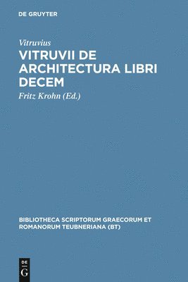 Vitruvii de architectura libri decem 1