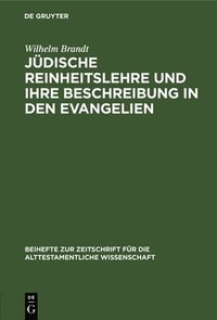 bokomslag Jdische Reinheitslehre und ihre Beschreibung in den Evangelien