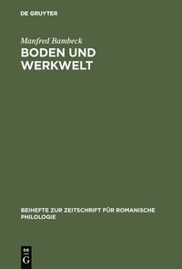 bokomslag Boden und Werkwelt