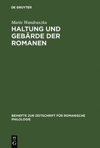 bokomslag Haltung und Gebärde der Romanen