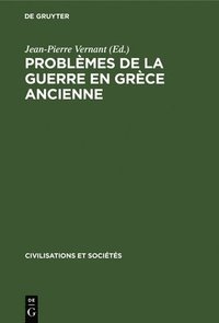 bokomslag Problmes de la guerre en Grce ancienne