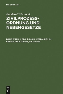 bokomslag ZPO, 2. Buch