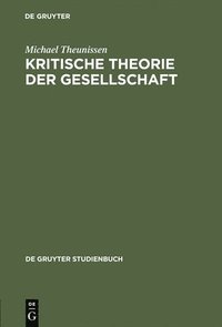 bokomslag Kritische Theorie Der Gesellschaft