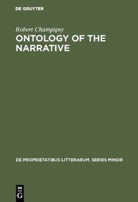 bokomslag Ontology of the Narrative: An Analysis