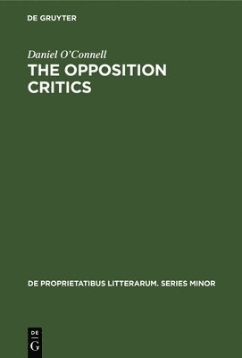 The opposition critics 1