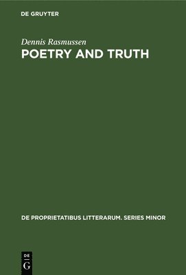 bokomslag Poetry and Truth