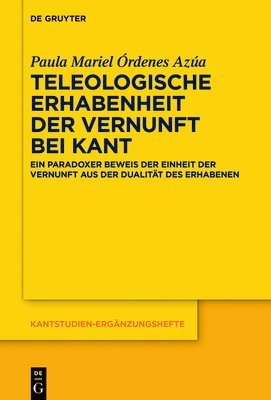 bokomslag Teleologische Erhabenheit der Vernunft bei Kant