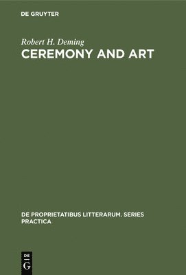 Ceremony and Art 1