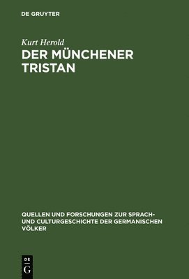 bokomslag Der Mnchener Tristan