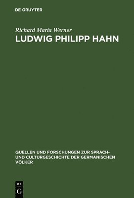bokomslag Ludwig Philipp Hahn