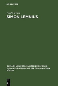 bokomslag Simon Lemnius