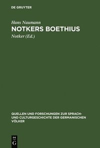 bokomslag Notkers Boethius