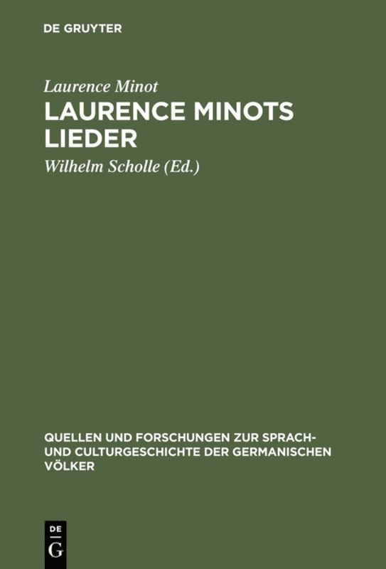 Laurence Minots Lieder