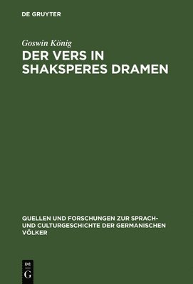 Vers in Shaksperes Dramen 1