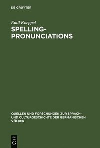 bokomslag Spelling-pronunciations