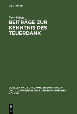 bokomslag Beitrge zur Kenntnis des Teuerdank