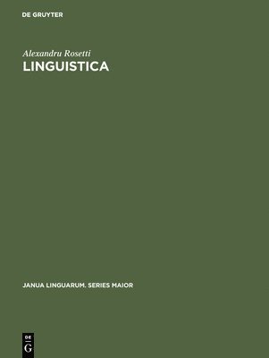 Alexandru Rosetti - Linguistica, Inbunden