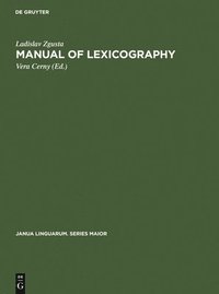 bokomslag Manual of lexicography