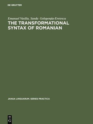 bokomslag The transformational syntax of Romanian