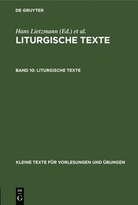 bokomslag Liturgische Texte